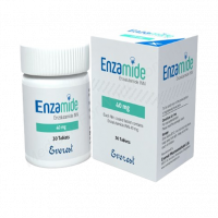 Enzamide 40 mg enzalutamide product packaging